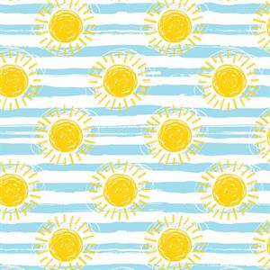 Sun & Waves - Sıraltı Transfer Kağıdı 24X16Cm