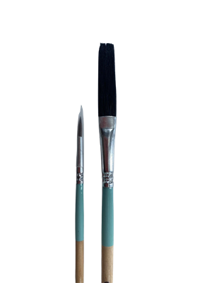 Lüster/Yaldız Fırça Seti (2 Parça)