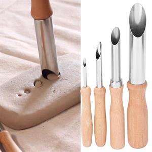 Yuvarlak Delik Açma Aleti (4lü set)