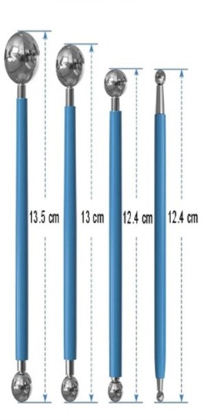 Yuvarlak Uçlu Modelleme Aleti 4lü Set