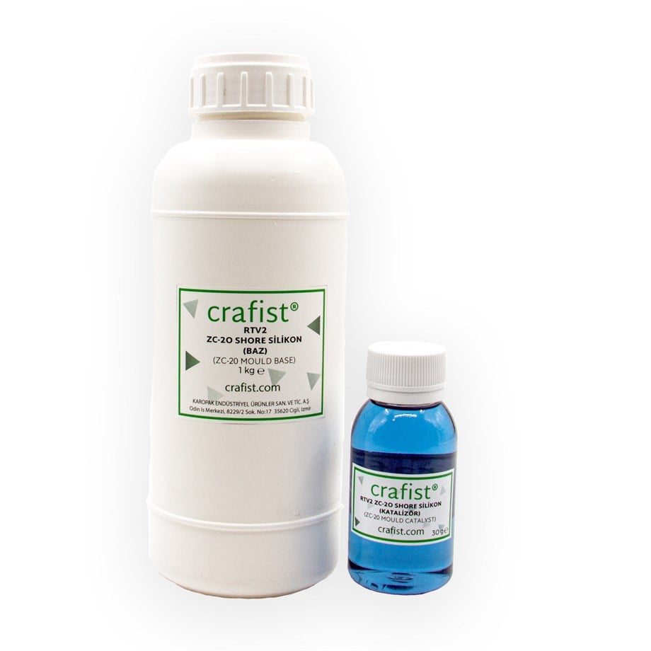 Crafist® ZC-20 Shore Kalıp Silikonu