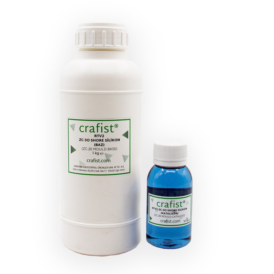 Crafist® ZC-30 Shore Kalıp Silikonu