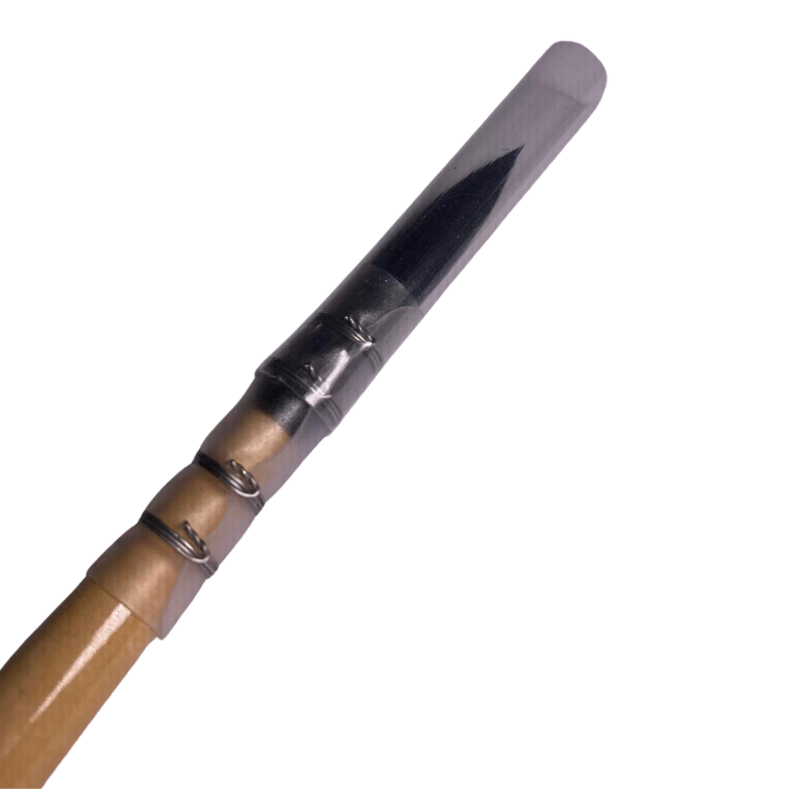 Doğal Ahşap Saplı Naylon Fırça