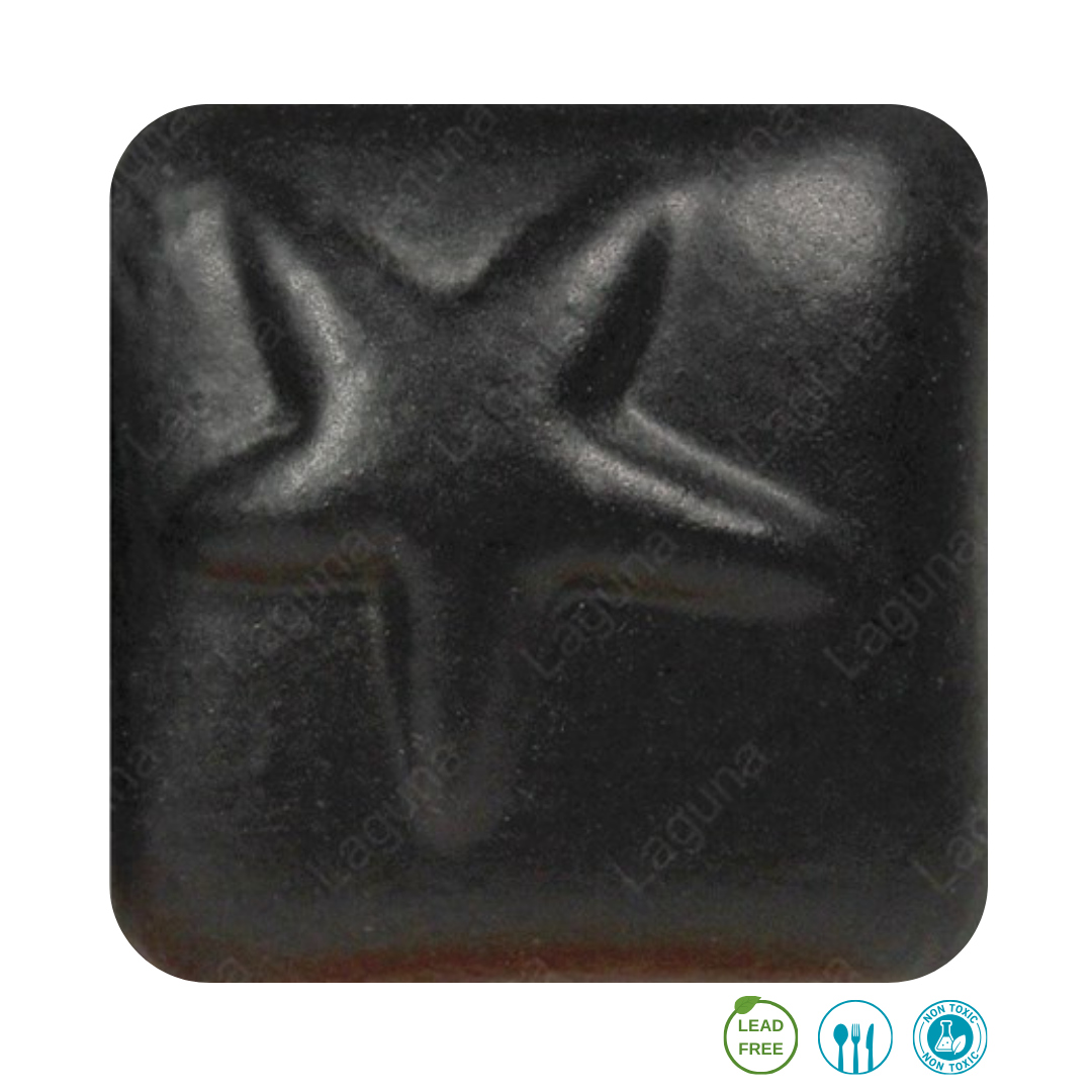 EM - 1140 Black Satin Glaze