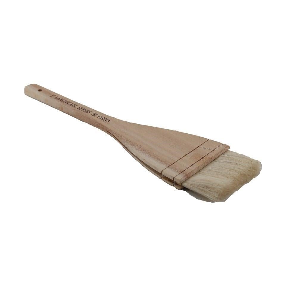 Geniş Uçlu Sır Fırçası 8cm - Keçi Kılı