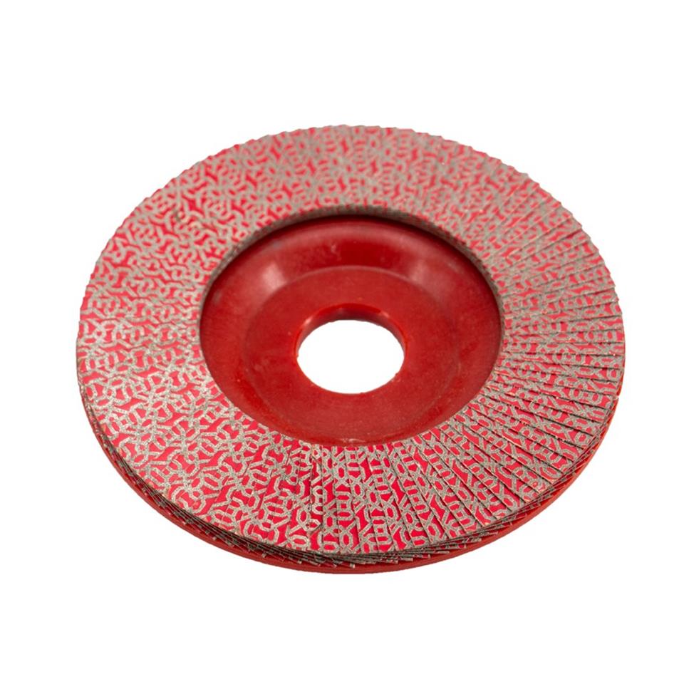 KVT50M (45086) Ø115 H=22,2 Red Velox Flap Diamond disk