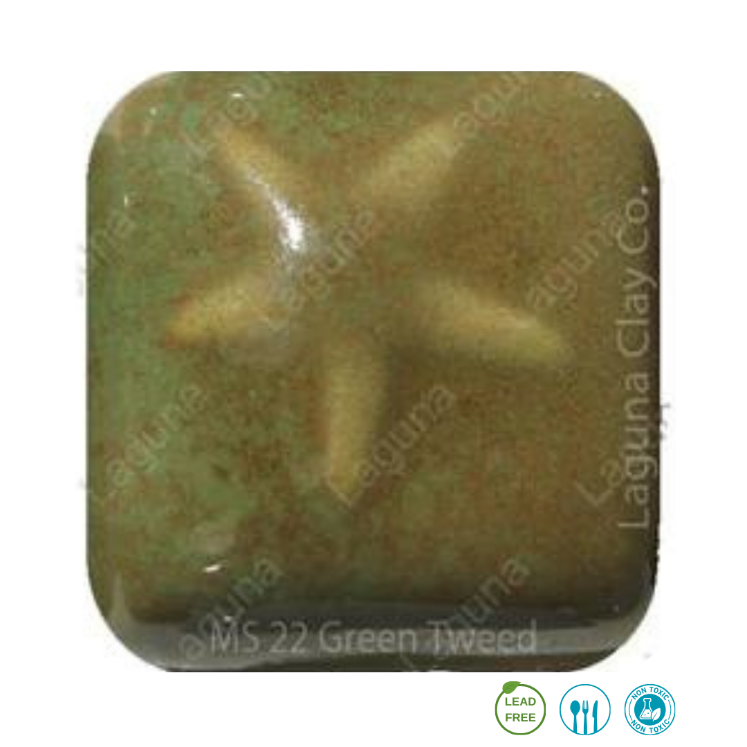 MS - 22 GreenTweed Glaze