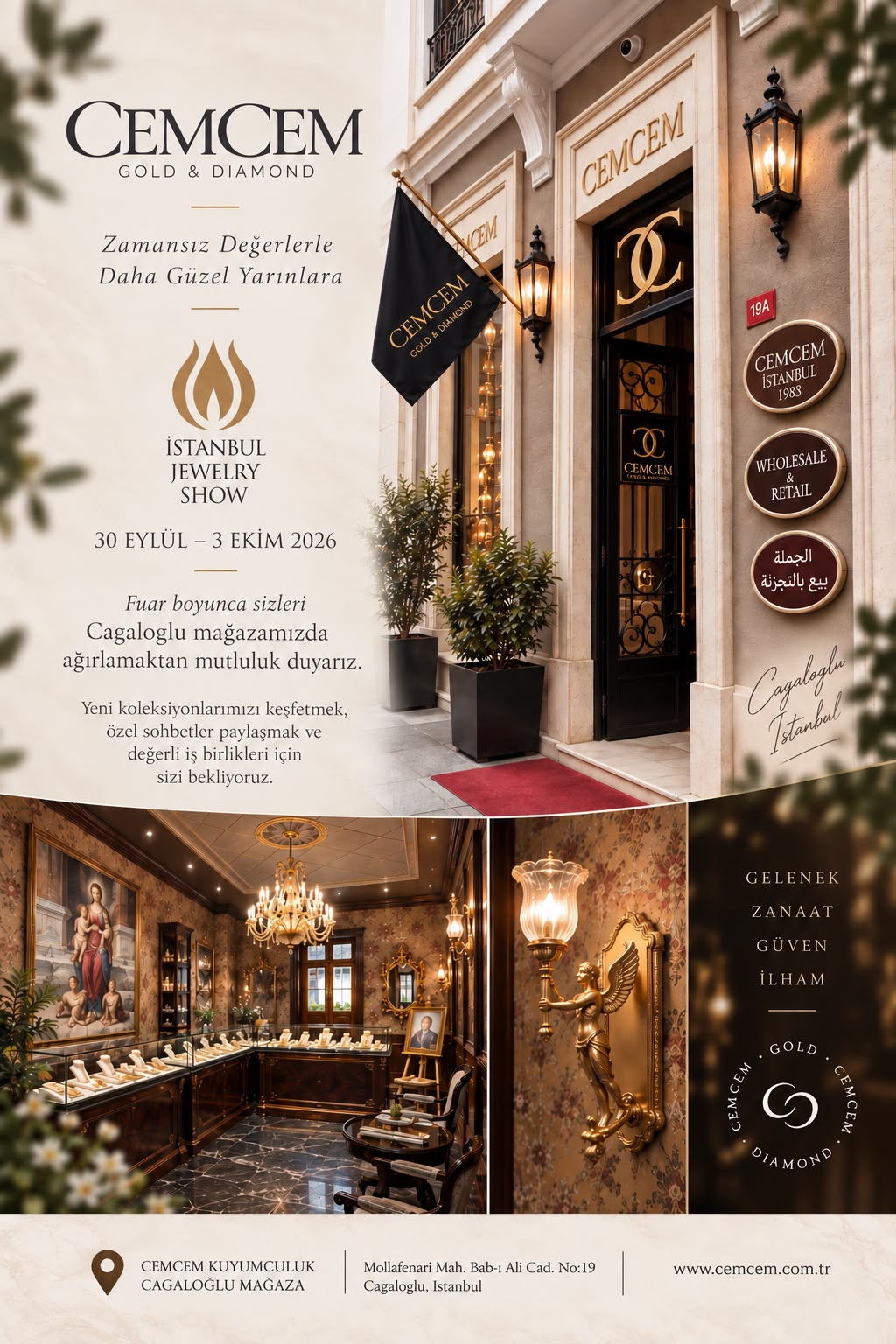 CEMCEM JEWERLY İSTANBUL SHOW 2026