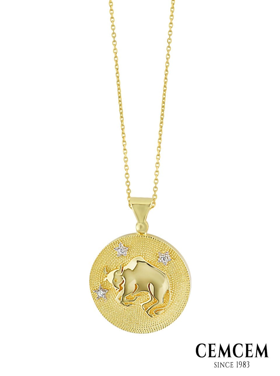 Cemcem Boğa Burç KolyeCemcem Boğa Burç KolyesiKOLYECEMCEM