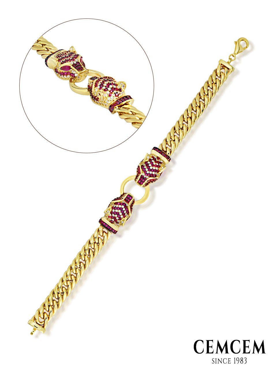 Cemcem Tiger Spirit V Bileklik.BİLEKLİKCEMCEM