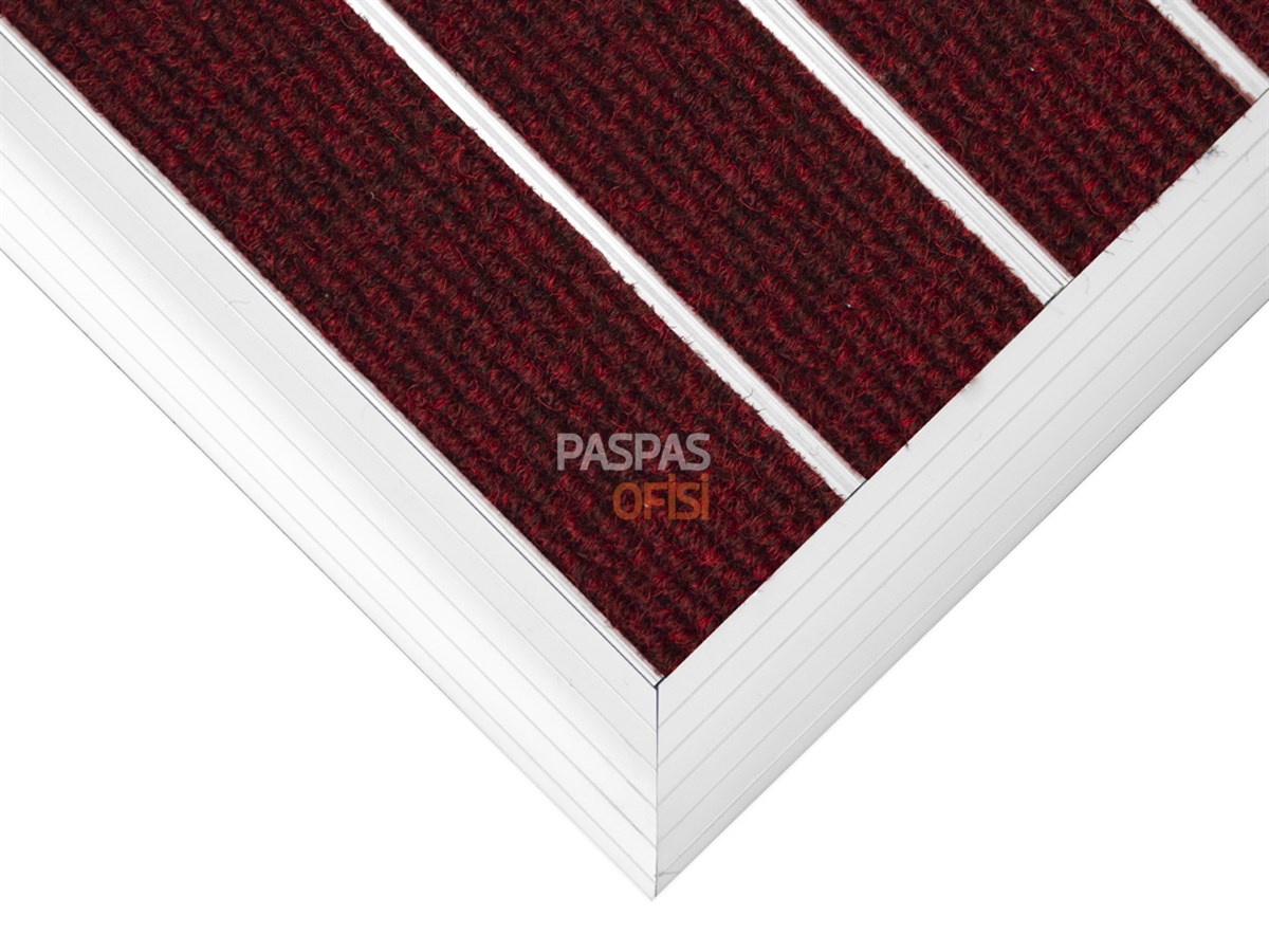 Alüminyum Paspas Kırmızı Renkli