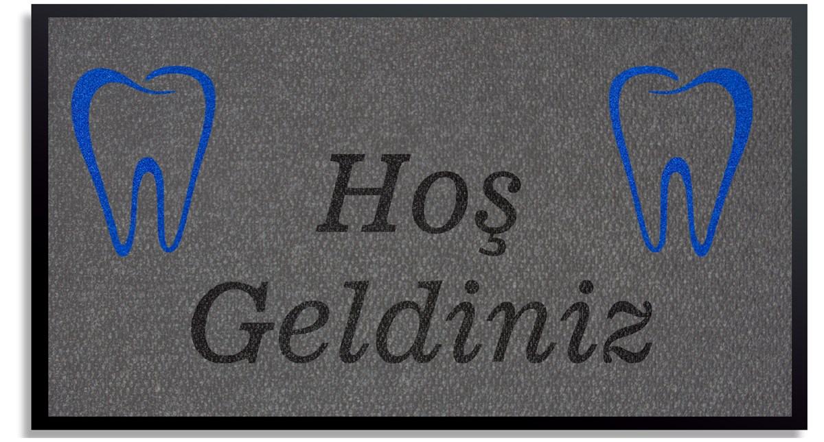 Diş Polikliniği Paspası Giriş Kapı Paspası