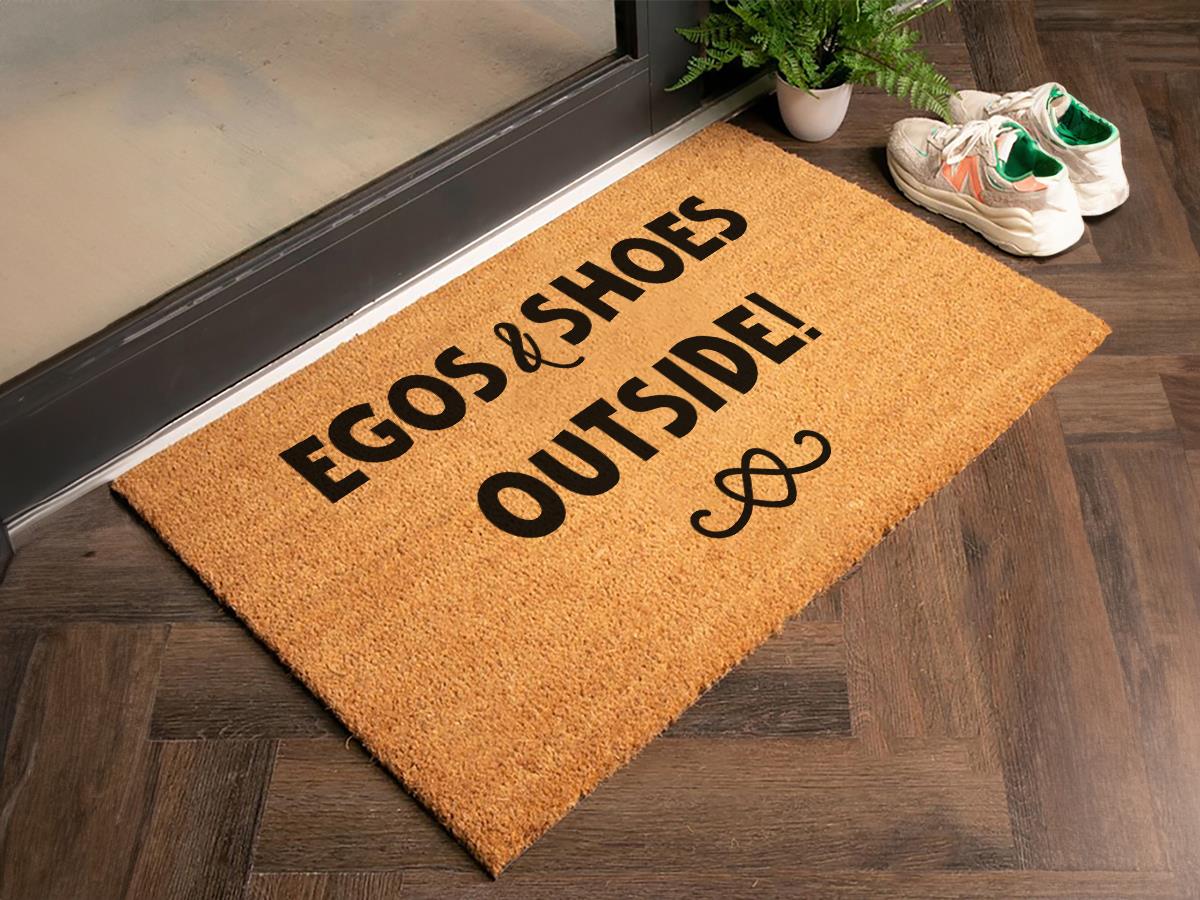 Egos And Shoes Outside Paspas Dış Kapı Paspası Koko Paspas Ev Paspas Modelleri