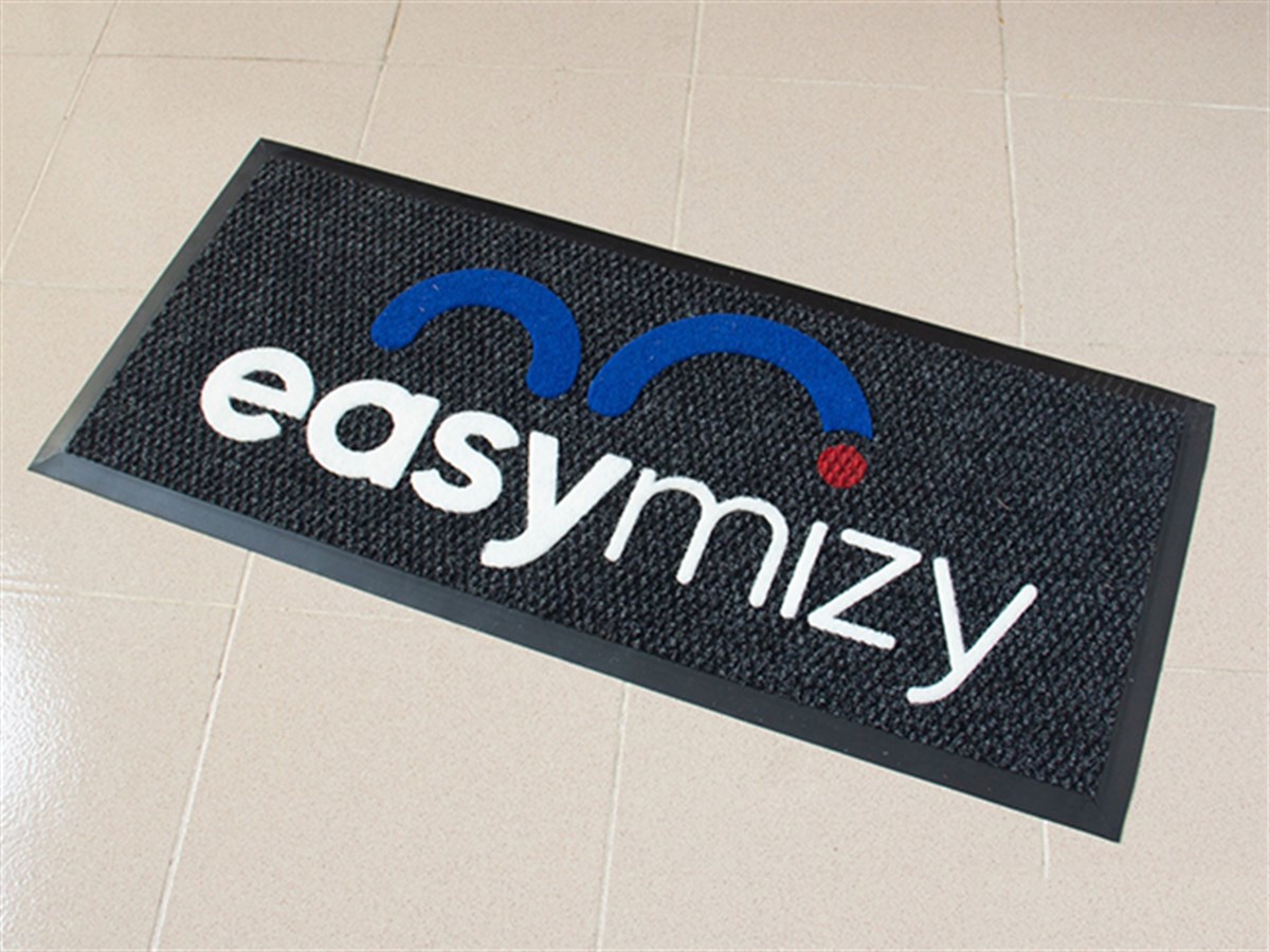 Firmalara Özel Logolu Paspas Eazy Mizy Logolu Endüstriyel Paspas