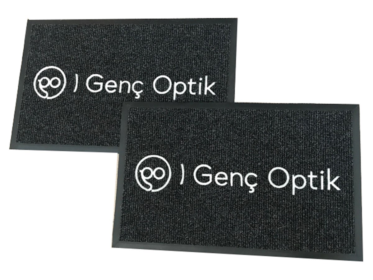 Gözlükçü Optik Paspas Logolu Halı Paspas
