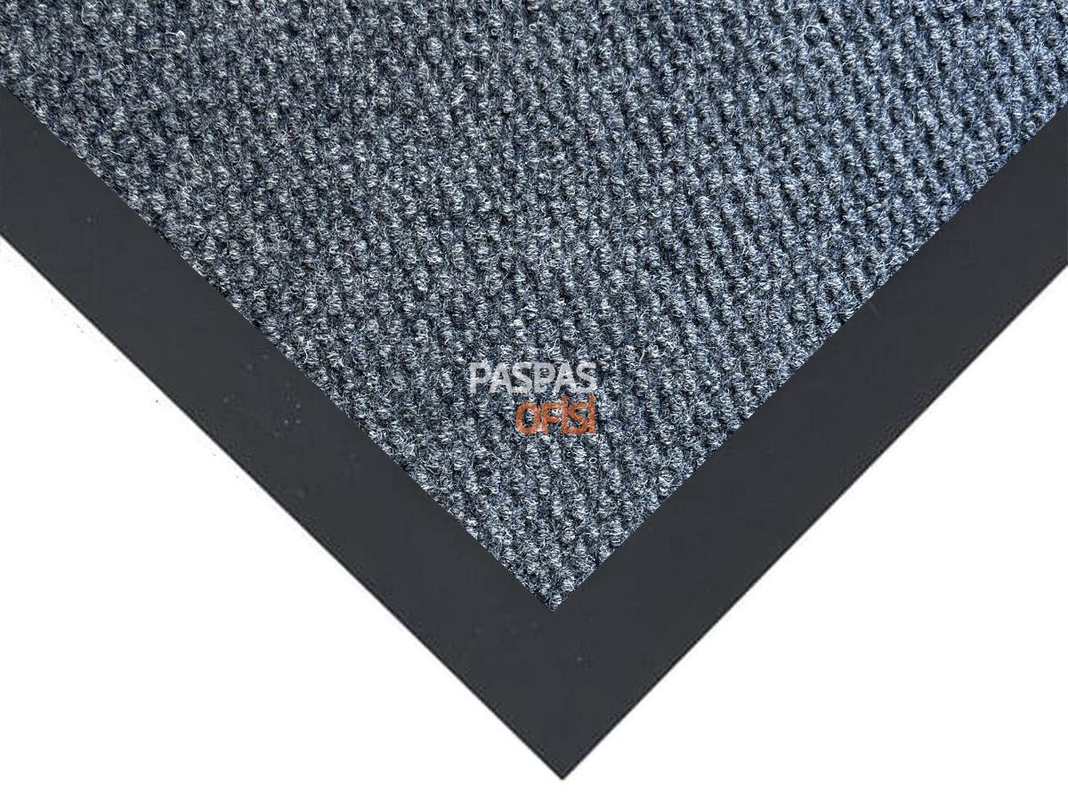 Gri İş Yeri Paspası Firma Paspası Rampalı Dış Kapı Paspası Halı Paspas Yer Paspası