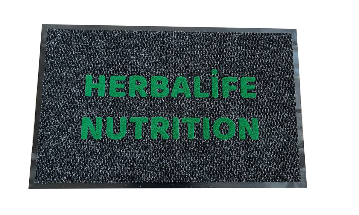 Herbalife Nutrition Sağlıklı Yaşam Logolu Halı Paspas