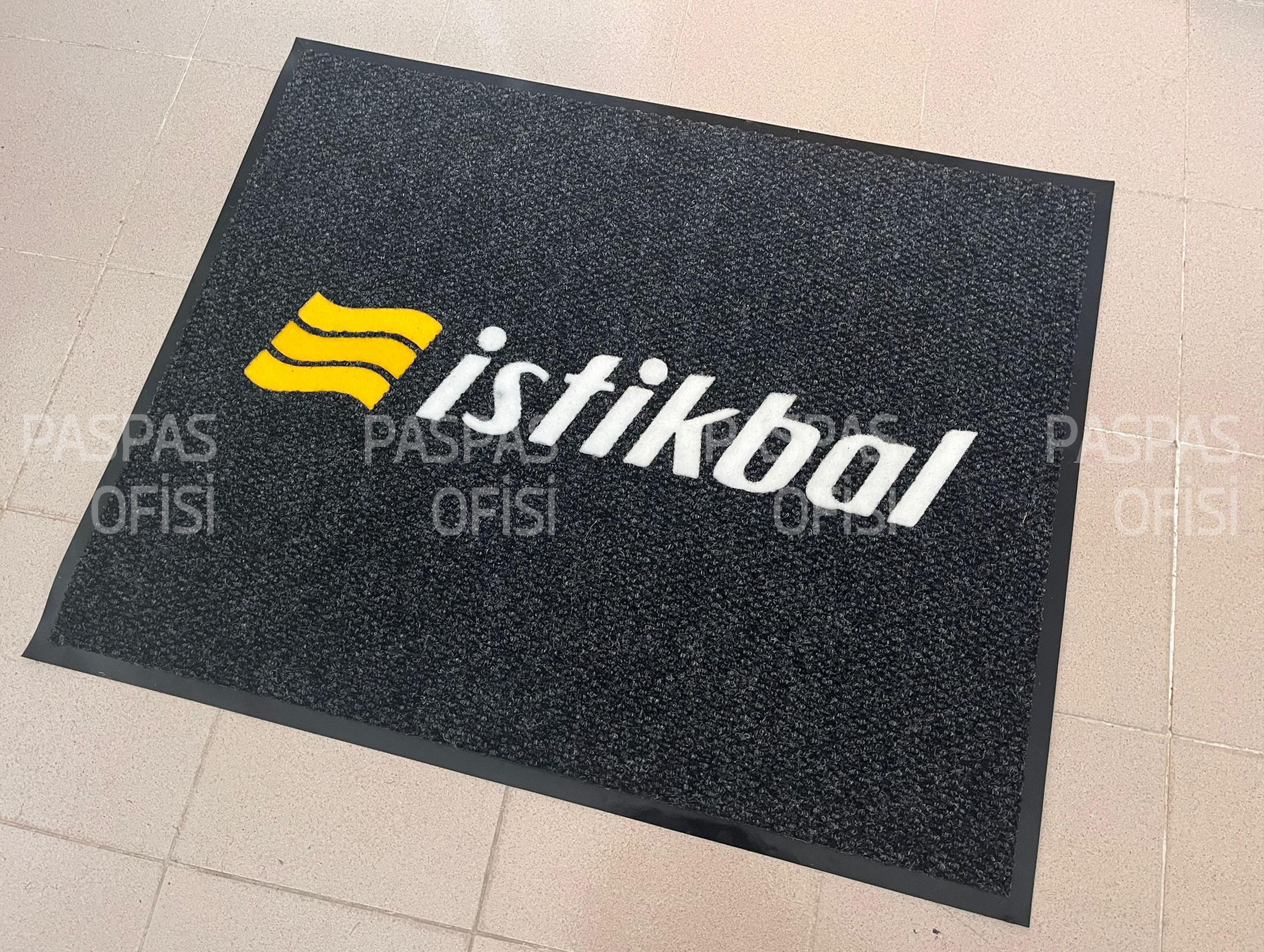 İstikbal Logolu Halı Paspas Firmalara Özel Logolu Paspas