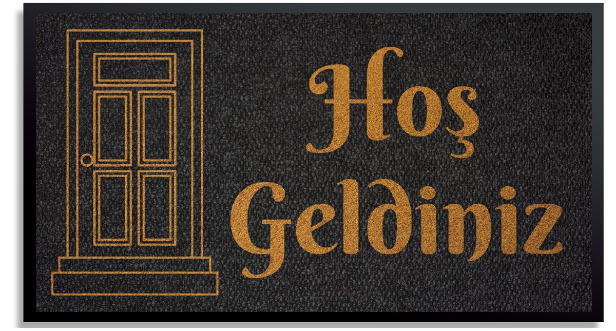 Kapıcı Logolu Halı Paspası