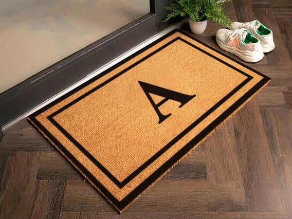 Kişiye Özel Koko Paspas Kapı Önü Paspası Tasarım