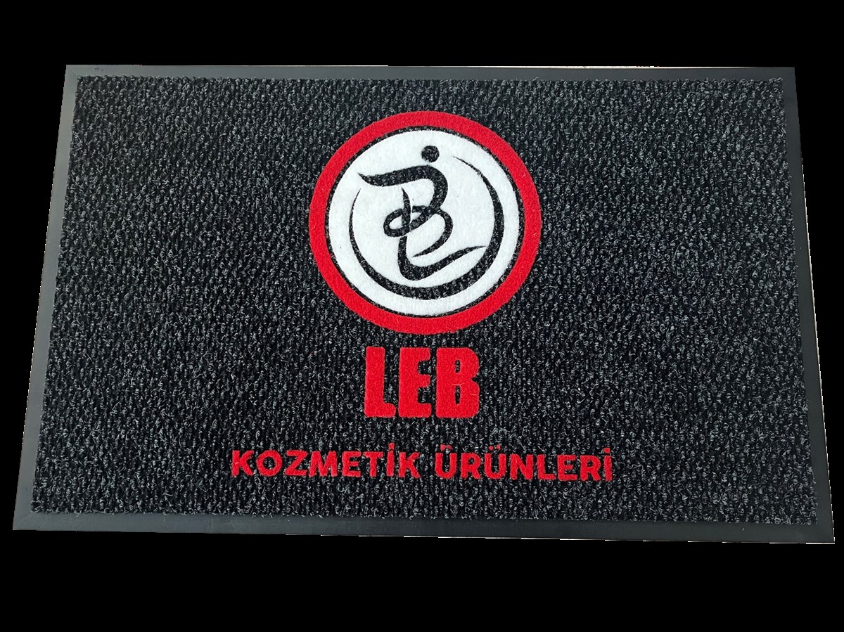 Kozmetik Ürünler Logolu Halı Paspas