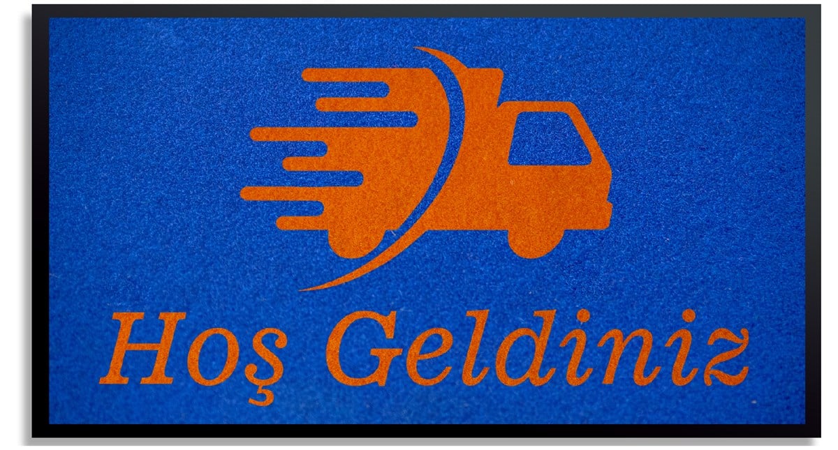 Lojistik Firma Paspası Logolu Halı Paspas