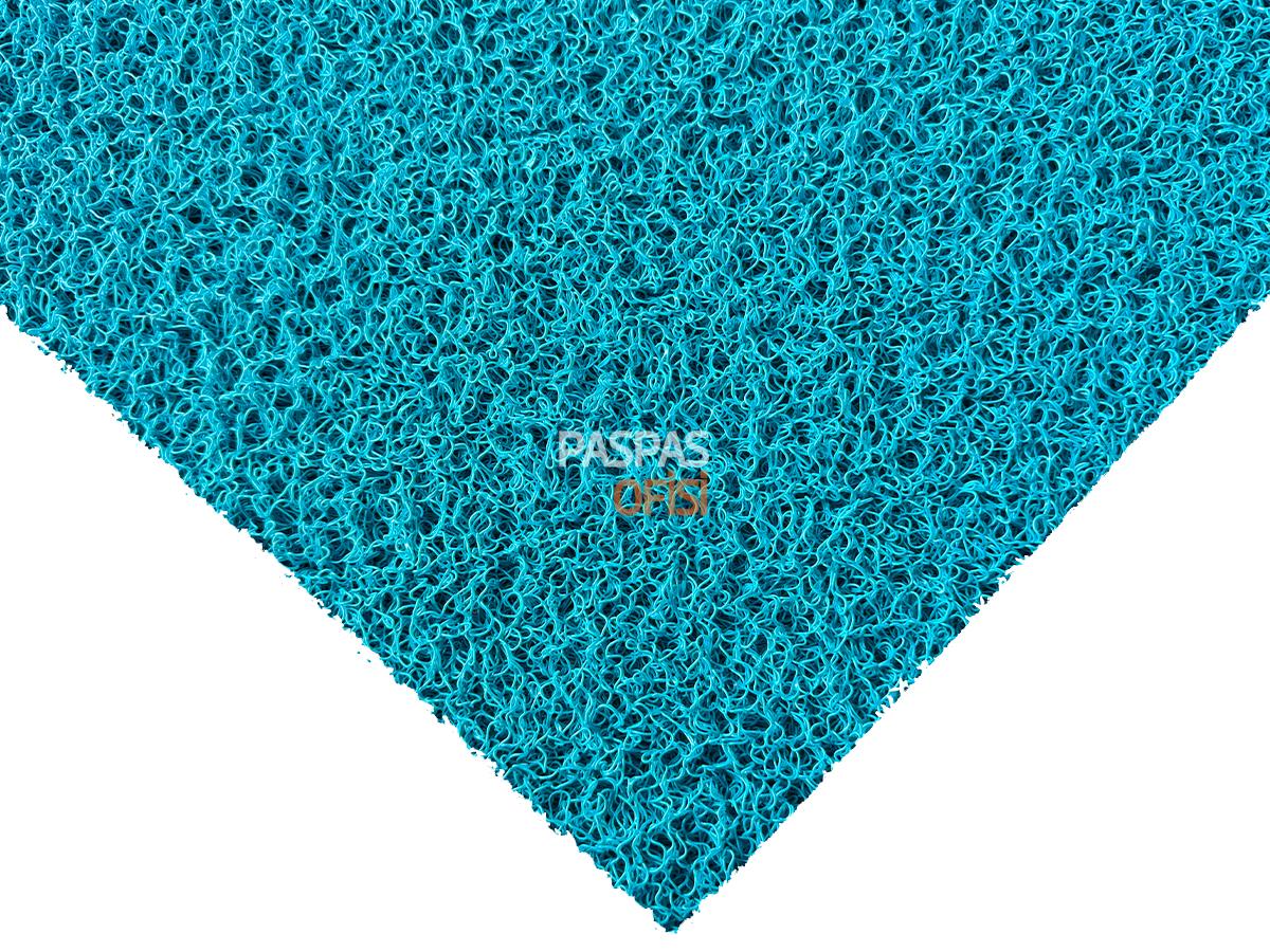 Mavi Kıvırcık Paspas