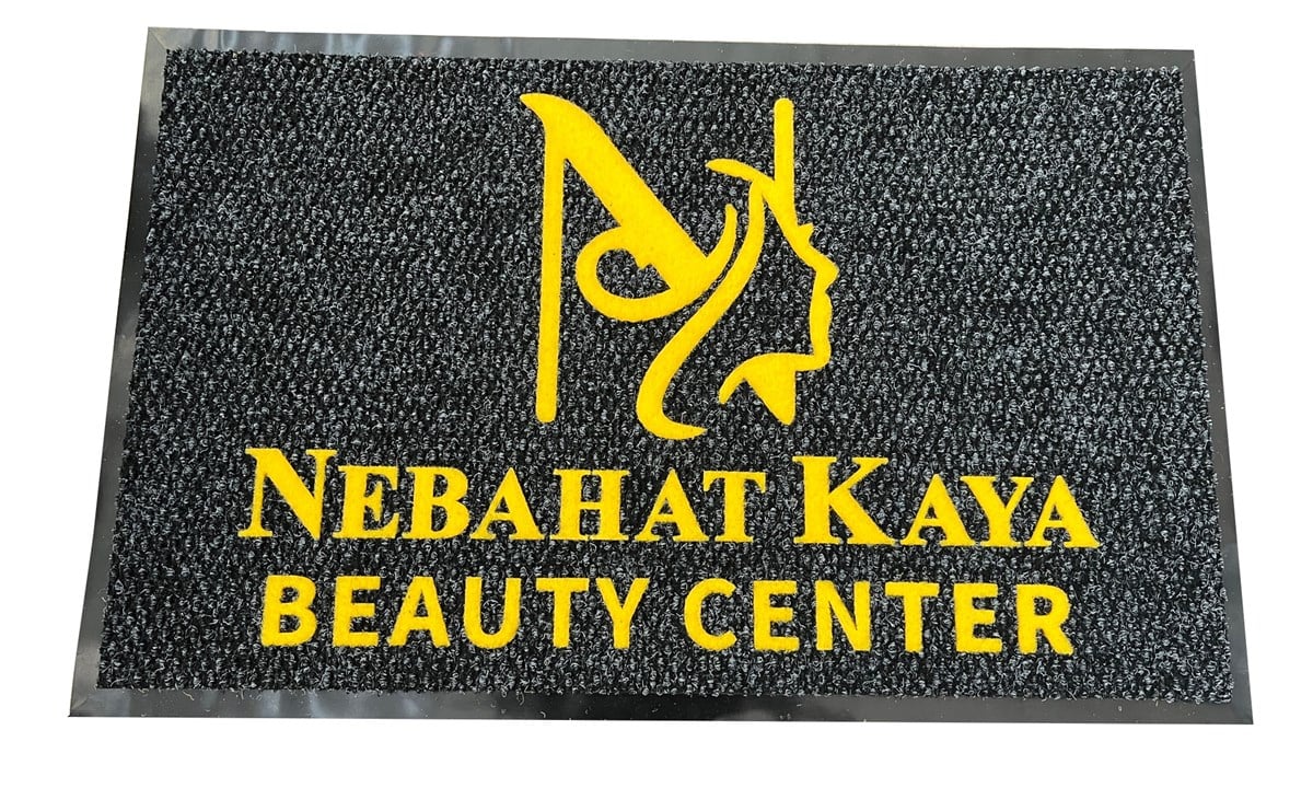 Nebahat Kaya Beauty Center Güzellik Merkezi Logolu Paspas