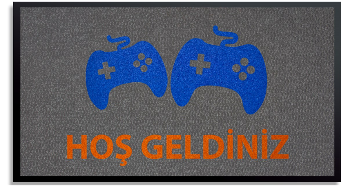 Oyun Salonu Logolu Paspas