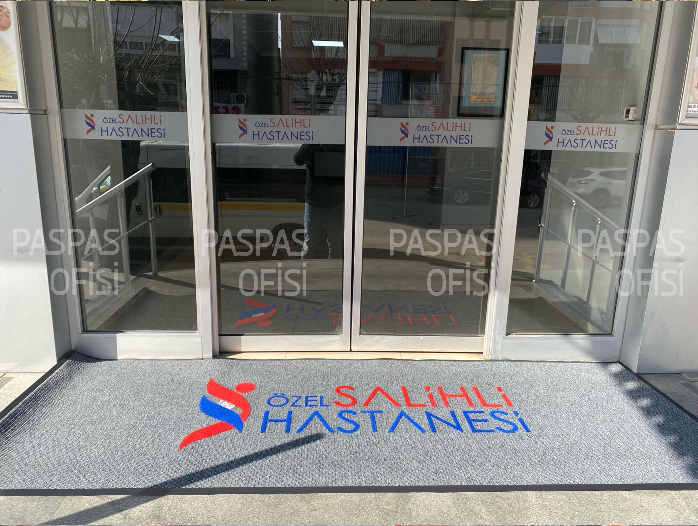 Özel Ölçülü Büyük Dış Kapı Önü Paspası Firma Logolu Paspas