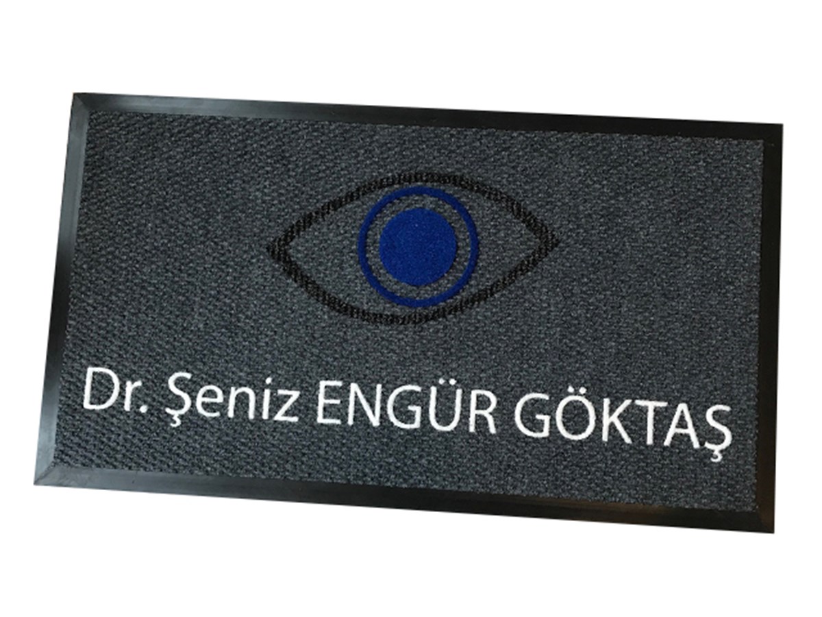 Polikinlik Halı Paspas Özel Logolu Marka Paspas