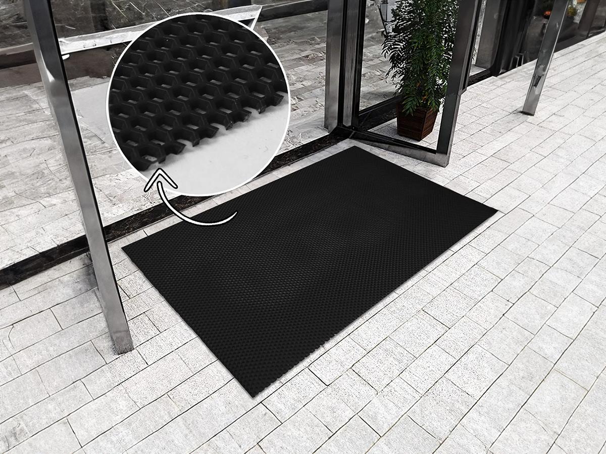 Siyah Z Mat İş Yeri Paspası Islak Zemin Dükkan Paspası 