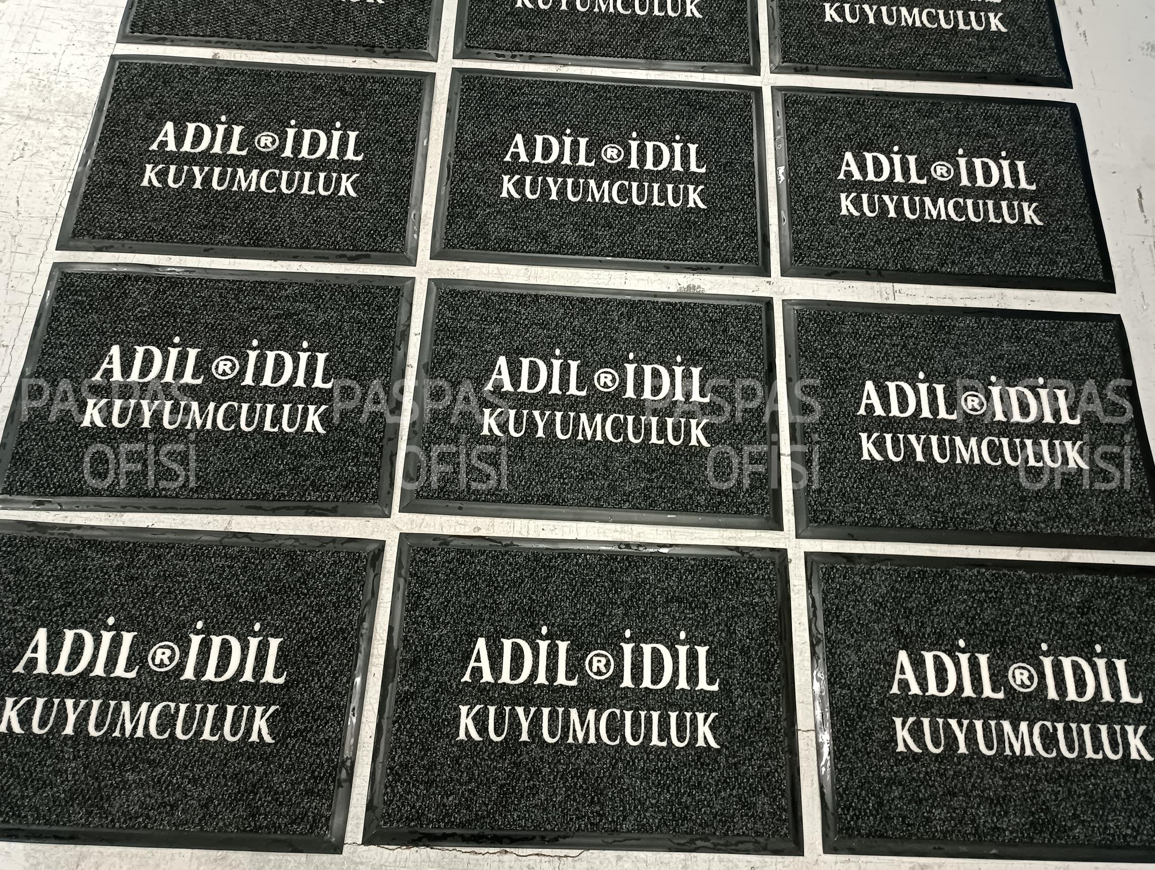 Toptan Paspas Toplu Özel Üretim Logolu Paspas İşyeri Paspasları Özel Logolu Paspas