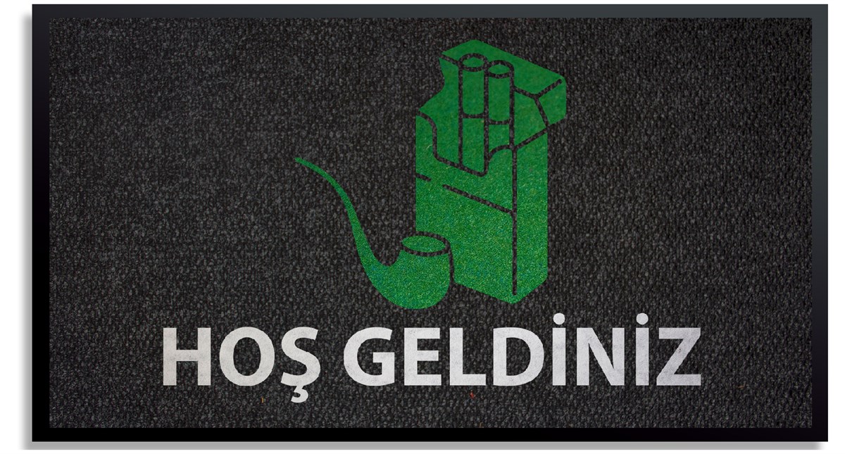 Tütün Logolu Tütüncü Tekel Logolu Paspas Giriş Halısı Giriş Paspası