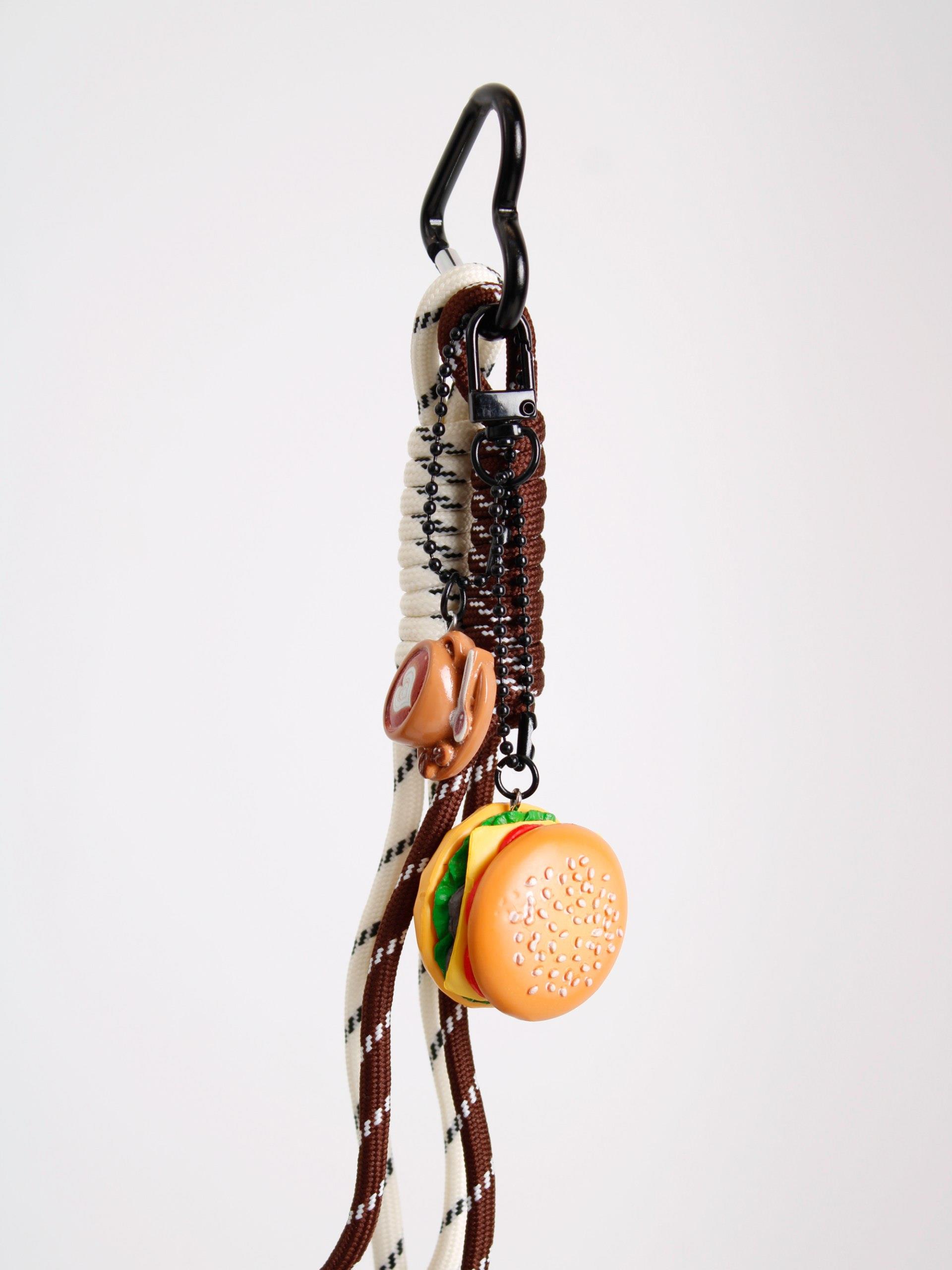 Hamburger & coffee Çanta Charm