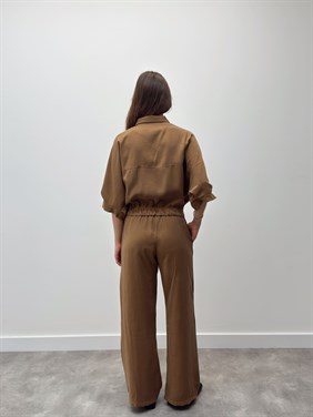 Elara Ceket Pantolon Hardal Takım