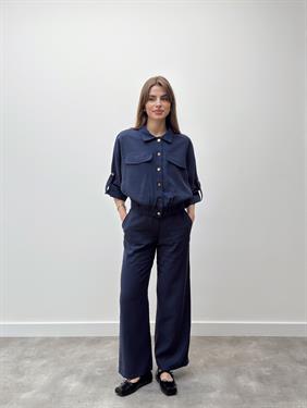 Elara Ceket Pantolon Lacivert Takım