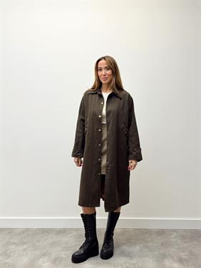 Kadın Verona Gabardin Mumlu Trençkot