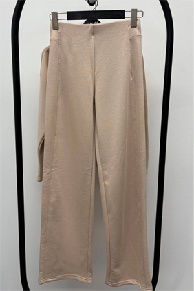 Modal Şardonlu Ceket Pantolon Bej Takım