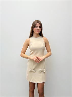 Valeria Fiyonk Detaylı Taş Elbise 