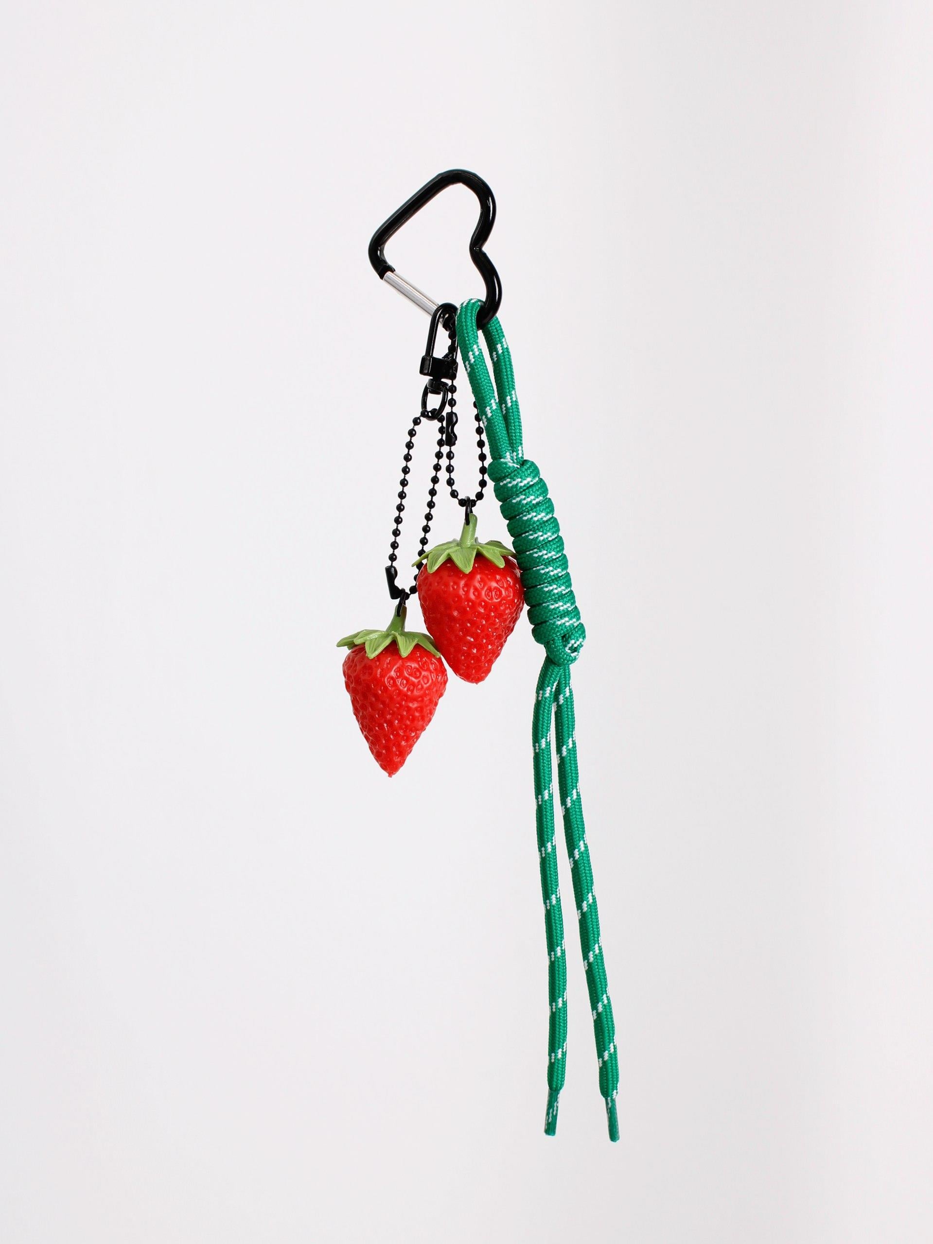 2'li Strawberry Çanta Charmı 