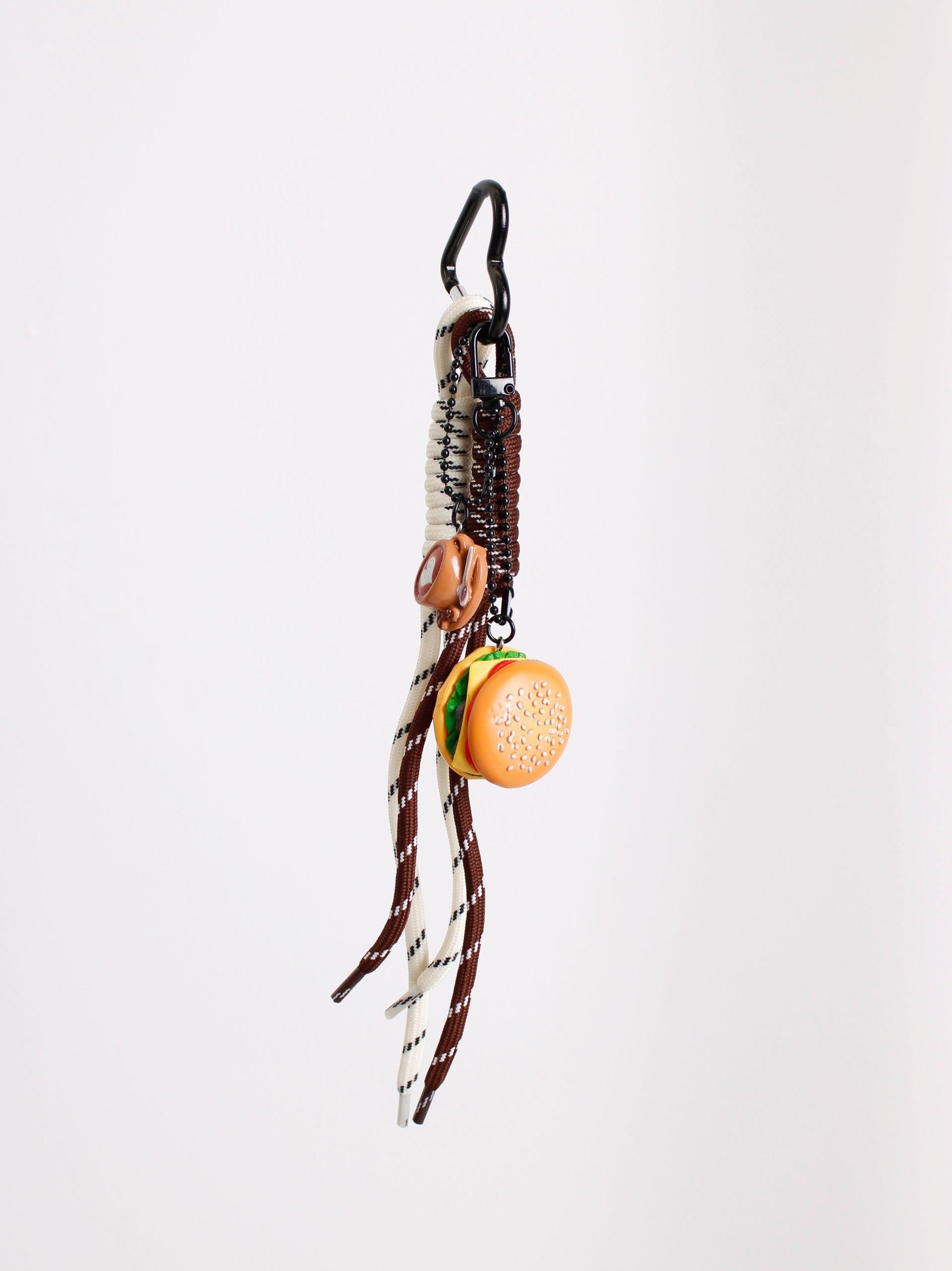 Hamburger&coffee Çanta Charm