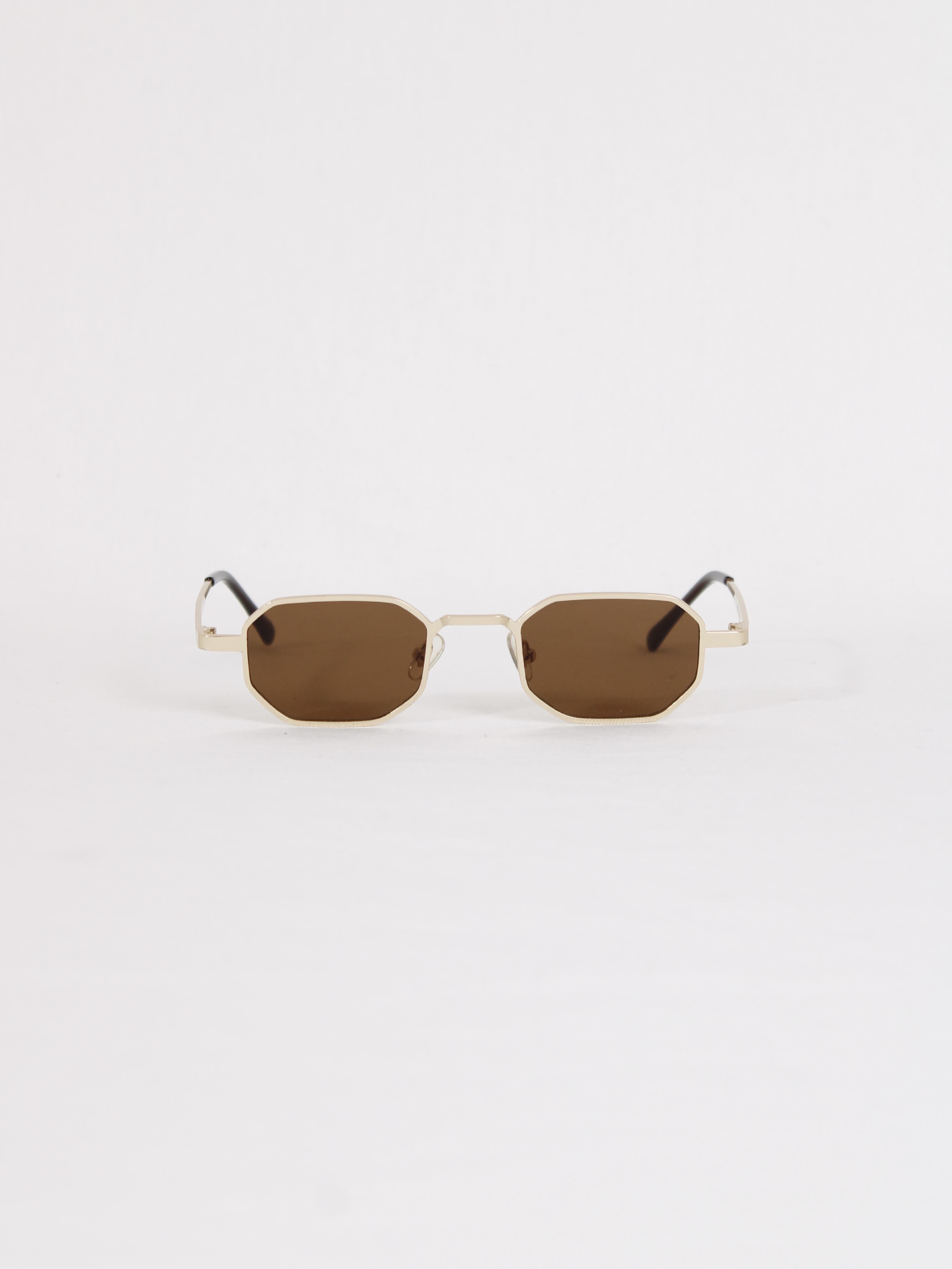 Unısex Tavi Kahverengi Güneş Gözlüğü · 2
