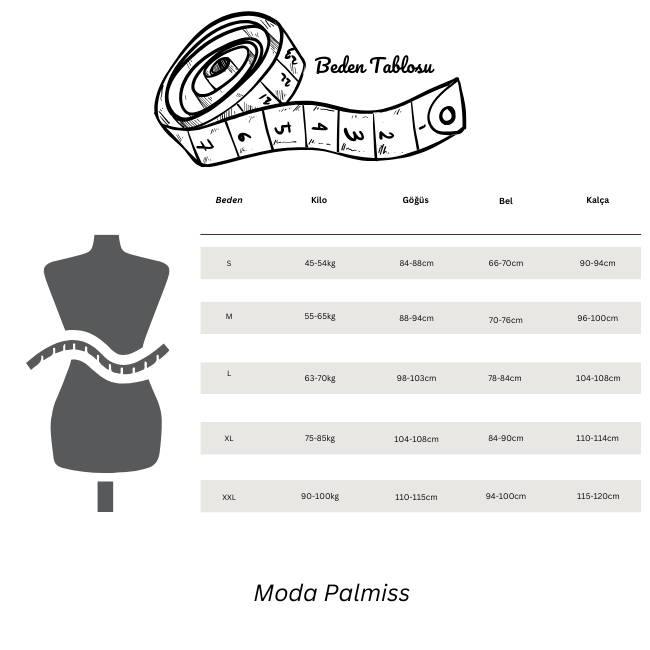 BEDEN TABLOSU