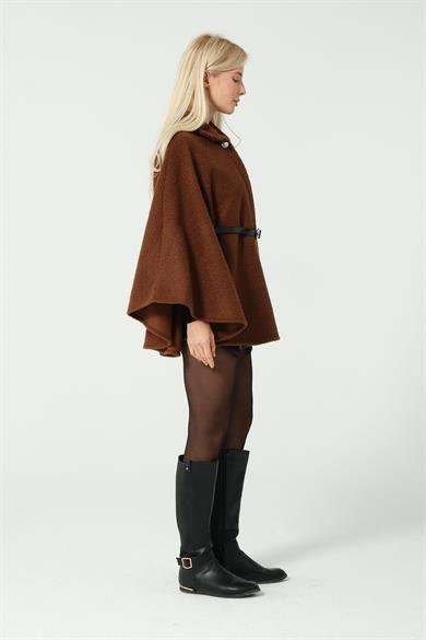 KEMER DETAYLI BUKLET PANÇO ACI KAHVE