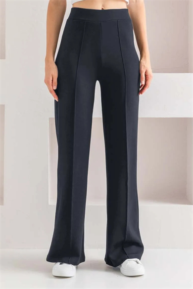 NERVÜR DİKİŞLİ MODAL PANTOLON FÜME