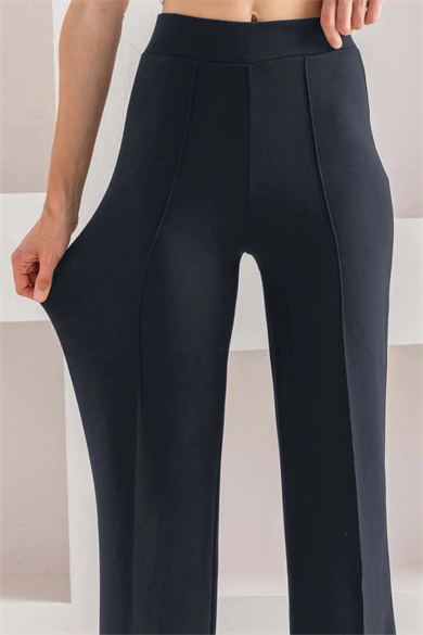 NERVÜR DİKİŞLİ MODAL PANTOLON FÜME