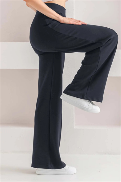 NERVÜR DİKİŞLİ MODAL PANTOLON FÜME