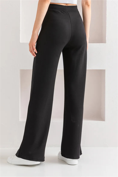 NERVÜR DİKİŞLİ MODAL PANTOLON SİYAH