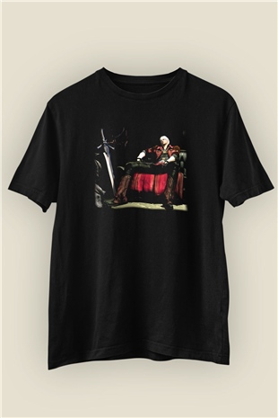 Devil May Cry Baskılı Unisex Siyah Tişört